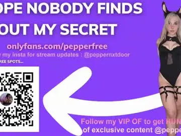 Chaturbate Live Porn of pepperxminthe