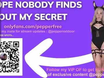 Chaturbate Live Sex of pepperxminthe