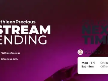 Chaturbate Sex Chat of cathleenprecious