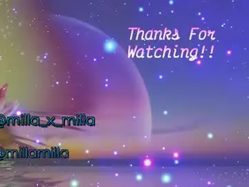 Chaturbate Watch Live Sex Cams of milla_milla
