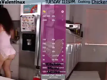Chaturbate Best live sex cam show of milavalentinax