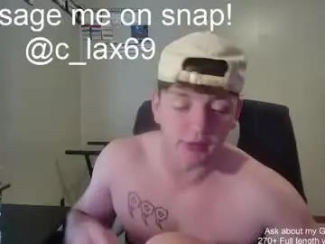 Chaturbate Best live sex cam show of sexylax69