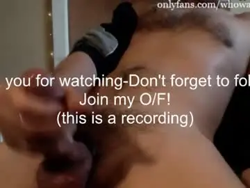 Chaturbate Nude Webcam of whowantsit8x6