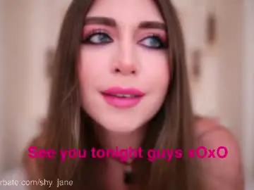 Chaturbate Best live sex cam show of shy_jane
