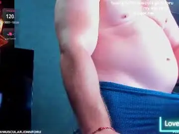 Chaturbate Best live sex cam show of muscularjohnforu