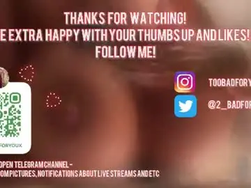 Chaturbate Watch Live Sex Cams of 2badforyou