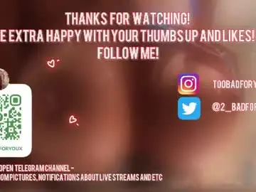 Chaturbate Watch Live Sex Cams of 2badforyou