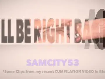 Chaturbate Live Sex Cam of samcity53