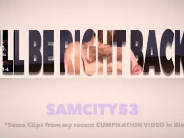 Chaturbate Watch Live Sex Cams of samcity53