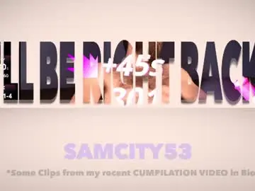 Chaturbate Sex Cam of samcity53