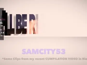 Chaturbate Sex Cam of samcity53