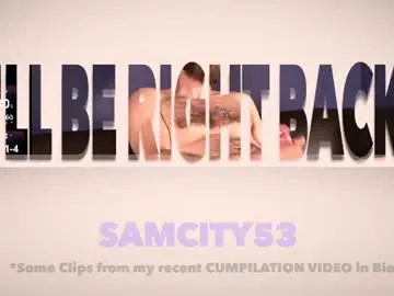 Chaturbate Sex Chat of samcity53