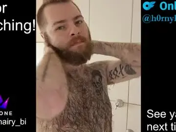 Chaturbate Private Sex Chat of hornyhairy_bi