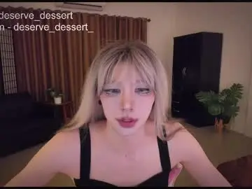 Chaturbate Adult Video Chat of deserve_dessert