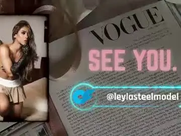 Chaturbate Best live sex cam show of leyla_steel