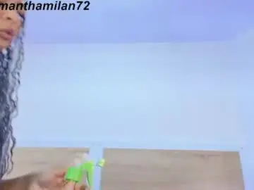 Chaturbate Sex Chat of samanthamilan1