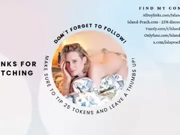Chaturbate Sex Cam of island_peach