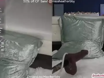 Chaturbate Best live sex cam show of heatherbby