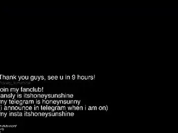 Chaturbate Live Sex of honey_sunshine