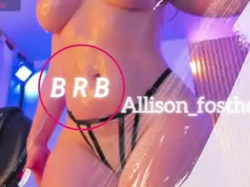 Chaturbate Best Webcam of allison_fosther